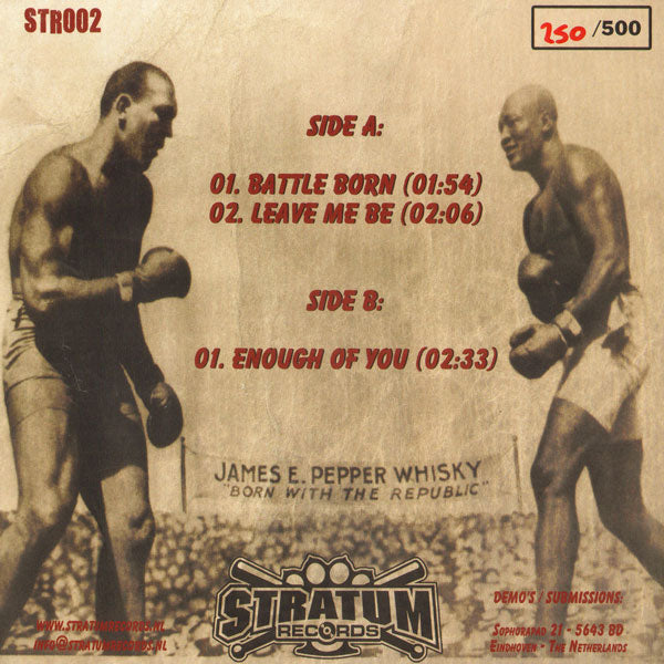 Old Glory "Battle born" EP 7" (lim. 344, black)