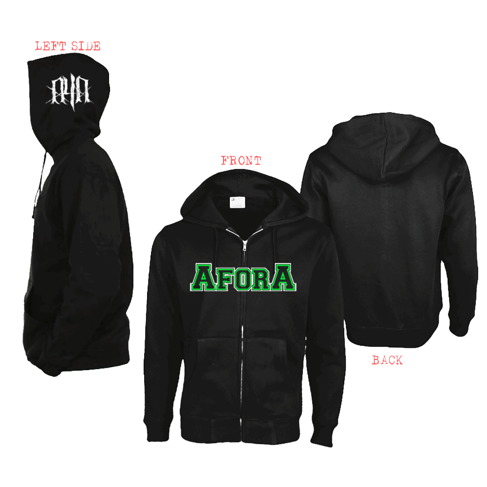 Armed for Apocalypse "AFA" Zip Hooded (black)