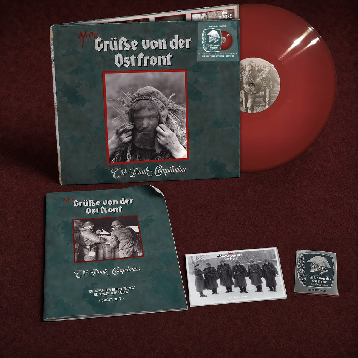 V/A - Neue Grüße Von Der Ostfront LP (Rot, lim. 100)