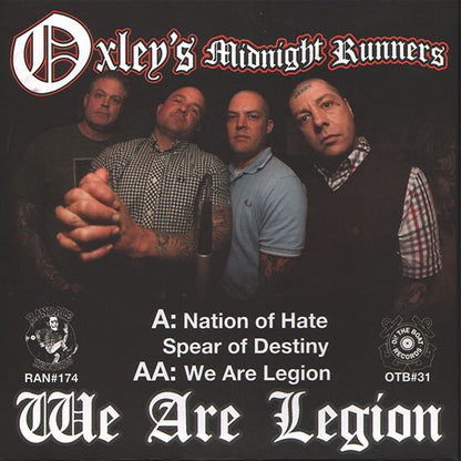 Oxley's Midnight Runners "We are Legion" EP 7" (lim. 250, grey)