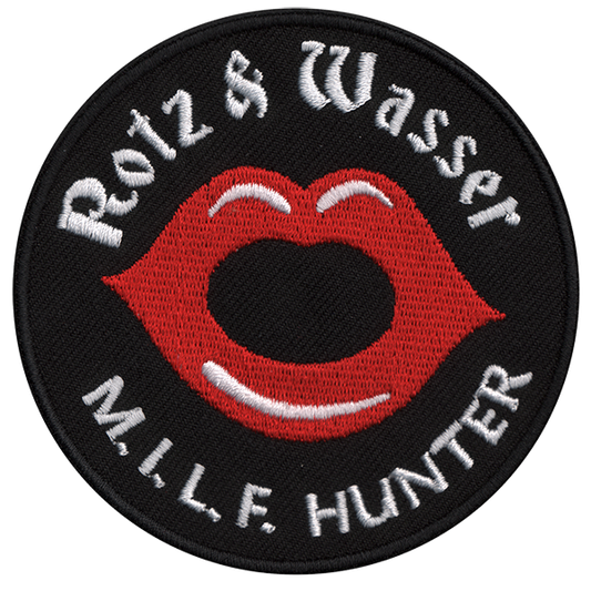 Rotz & Wasser "MILF Hunter" Aufnäher (gestickt) / patch