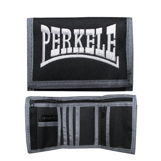 Geldbörse / Wallet "Perkele" (black/grey)