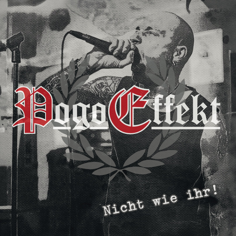Pogo Effekt "Nicht wie ihr ..." LP (red / black splashes)