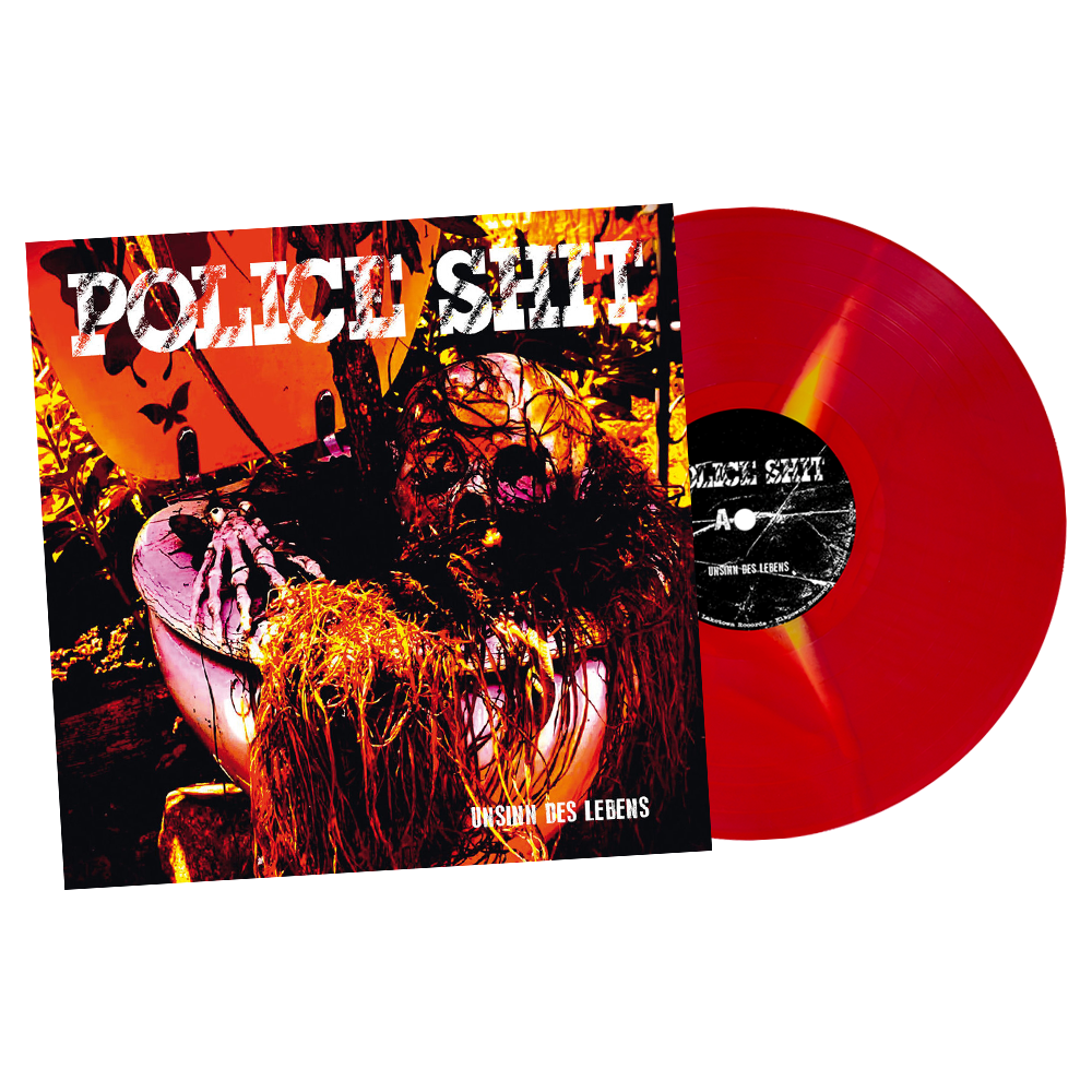 Police Shit "Unsinn des Lebens" LP (red/yellow splashes, 180g)