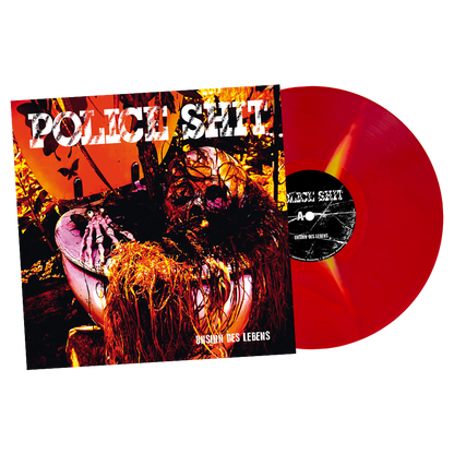 Police Shit "Unsinn des Lebens" LP (red/yellow splashes, 180g)
