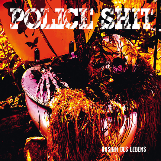 Police Shit "Unsinn des Lebens" LP (red/yellow splashes, 180g)