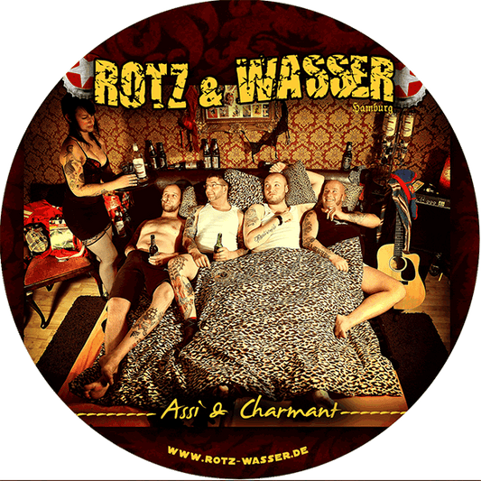 Rotz & Wasser "Assi und Charmant" PVC Aufkleber
