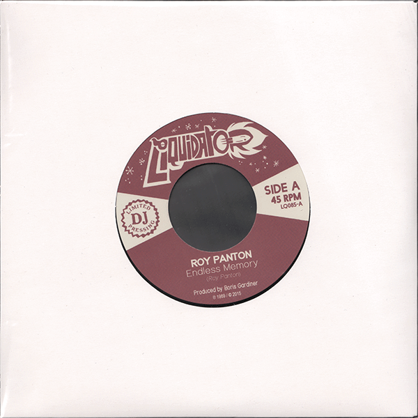 Roy Panton "Endless Memory" EP 7"