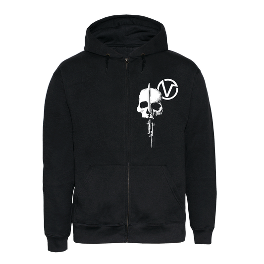 The Virus "Constant War" Zip Hoody (black)