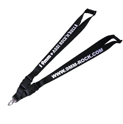 9mm Assi Rock'n'Roll "Logo" Schlüsselband