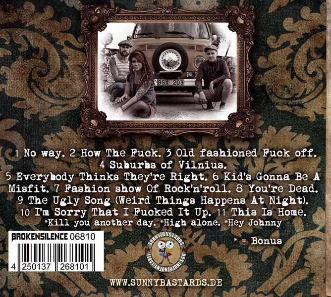 Sensitives,The "Boredom Fighters" CD (lim. DigiPac)