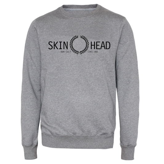 Skinhead "Our Cult" Sweatshirt (grey) - Spirit of the Streets