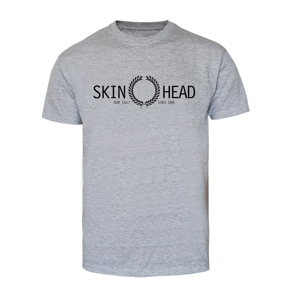 Skinhead "Our Cult" T-Shirt (grey) - Spirit of the Streets