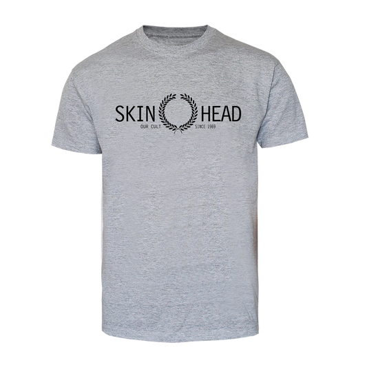 Skinhead "Our Cult" T-Shirt (grey) - Spirit of the Streets