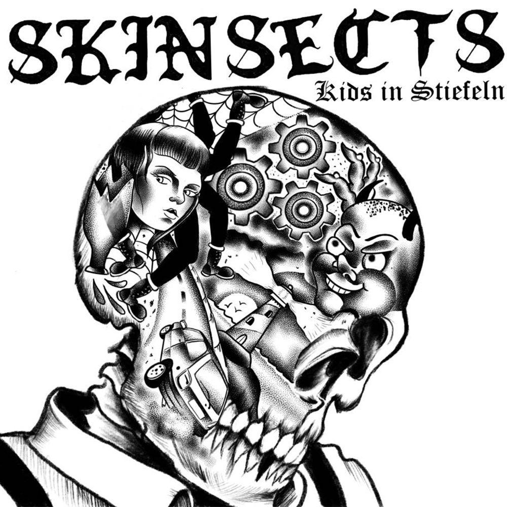 Skinsects "Kids in Stiefeln" CD (lim. in A4 Comic Bag) - Spirit of the Streets