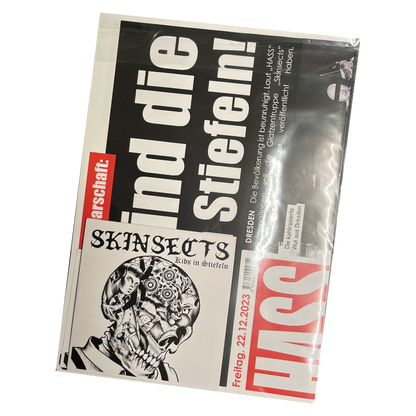 Skinsects "Kids in Stiefeln" CD (lim. in A4 Comic Bag) - Spirit of the Streets