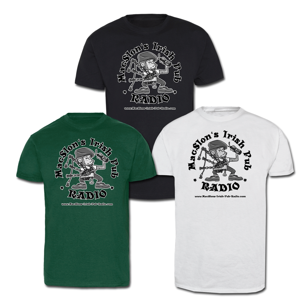 MacSlon's Irish Pub Radio "Logo" T-Shirt