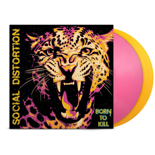 Social Distortion "Born to kill" 2xLP (colored pink/gelb)