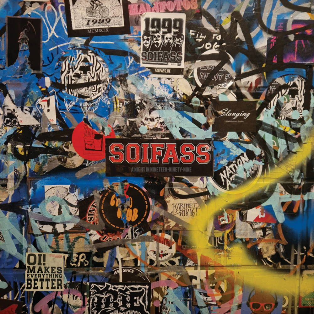 Soifass "1999" LP (clear green with black spaltter) - Spirit of the Streets