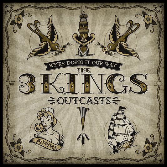 The 3 Kings "Outcasts" CD (DigiPac)