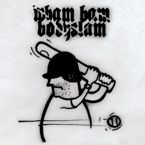 Sensitives, The / Wham Bam Bodyslam "same" EP 7" (lim. 400, black)
