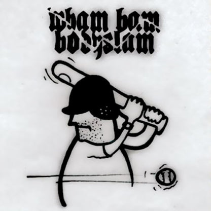 Sensitives, The / Wham Bam Bodyslam "same" EP 7" (lim. 400, black)