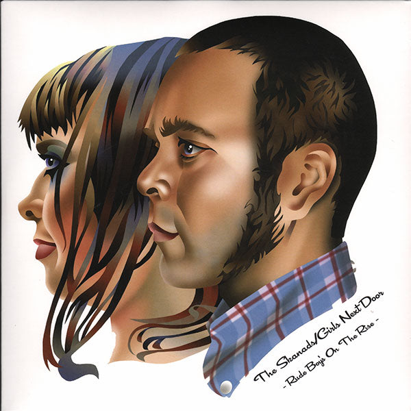 split Skanads, The / Girls Next Door "same" EP 7" (black)