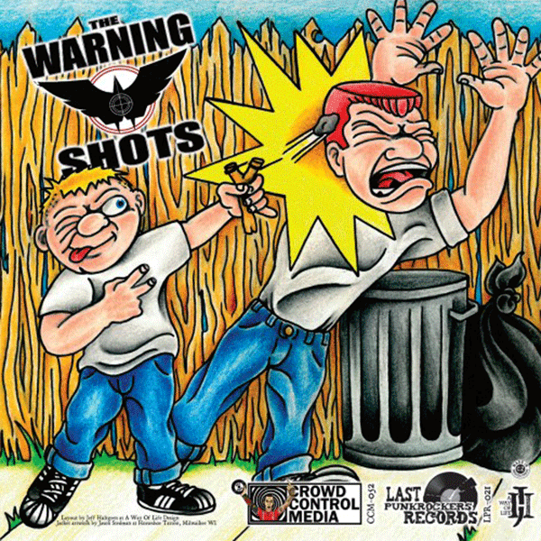 split Antagonizers ATL / The Warning Shots "same" EP 7" (lim. 400, red smoke)