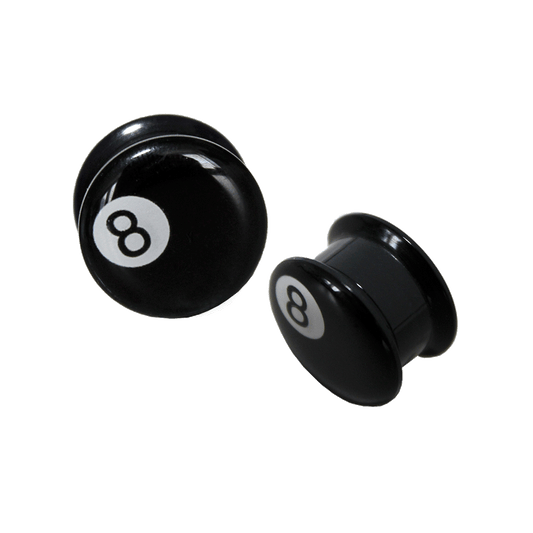 8 Ball Plug Acryl