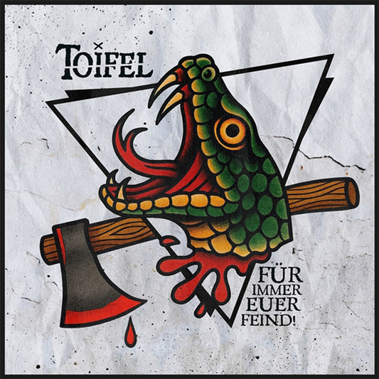 Toifel "Für immer euer Feind" LP (neon green / black marble)