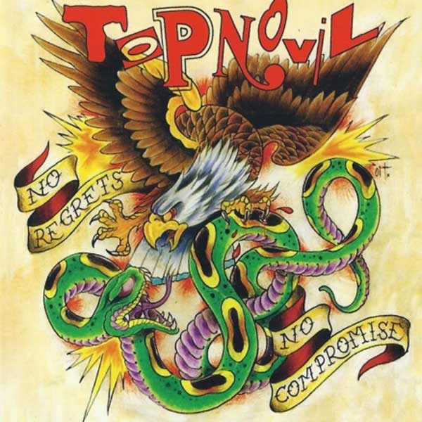 Topnovil "No regrets, no compromise" EP 7" (lim. 100, black)