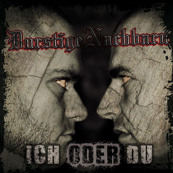 Durstige Nachbarn "Ich oder Du" LP (white / black marbled)